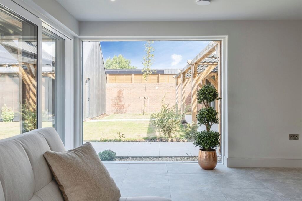 Plot 2: garden-facing lounge